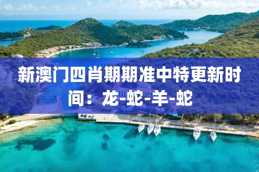 新澳门四肖期期准中特更新时间：龙-蛇-羊-蛇